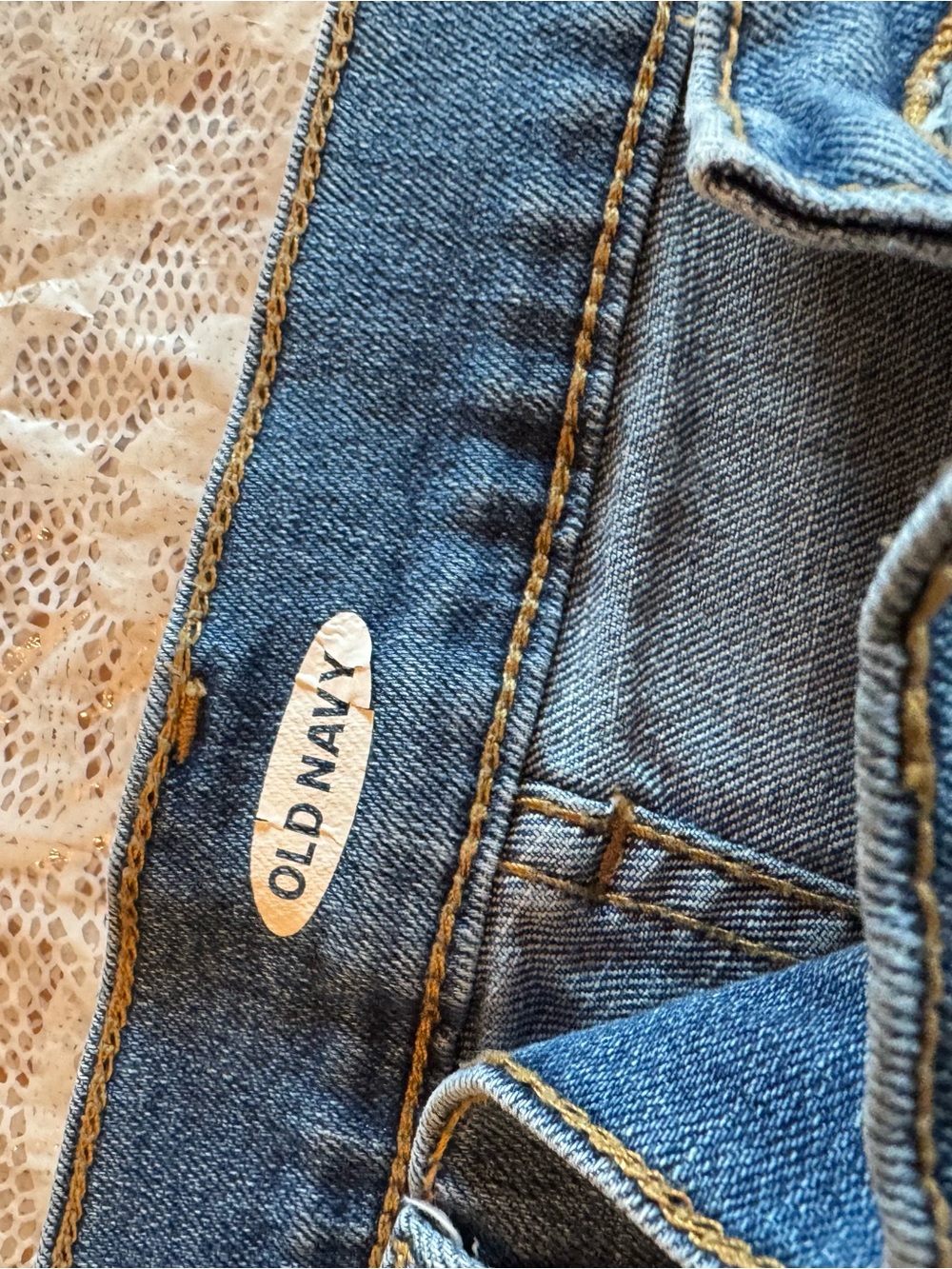 Old Navy Light Blue Denim Jean Shorts - Picture 5 of 6